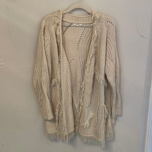 SOLD- Tularosa Fringe Sweater